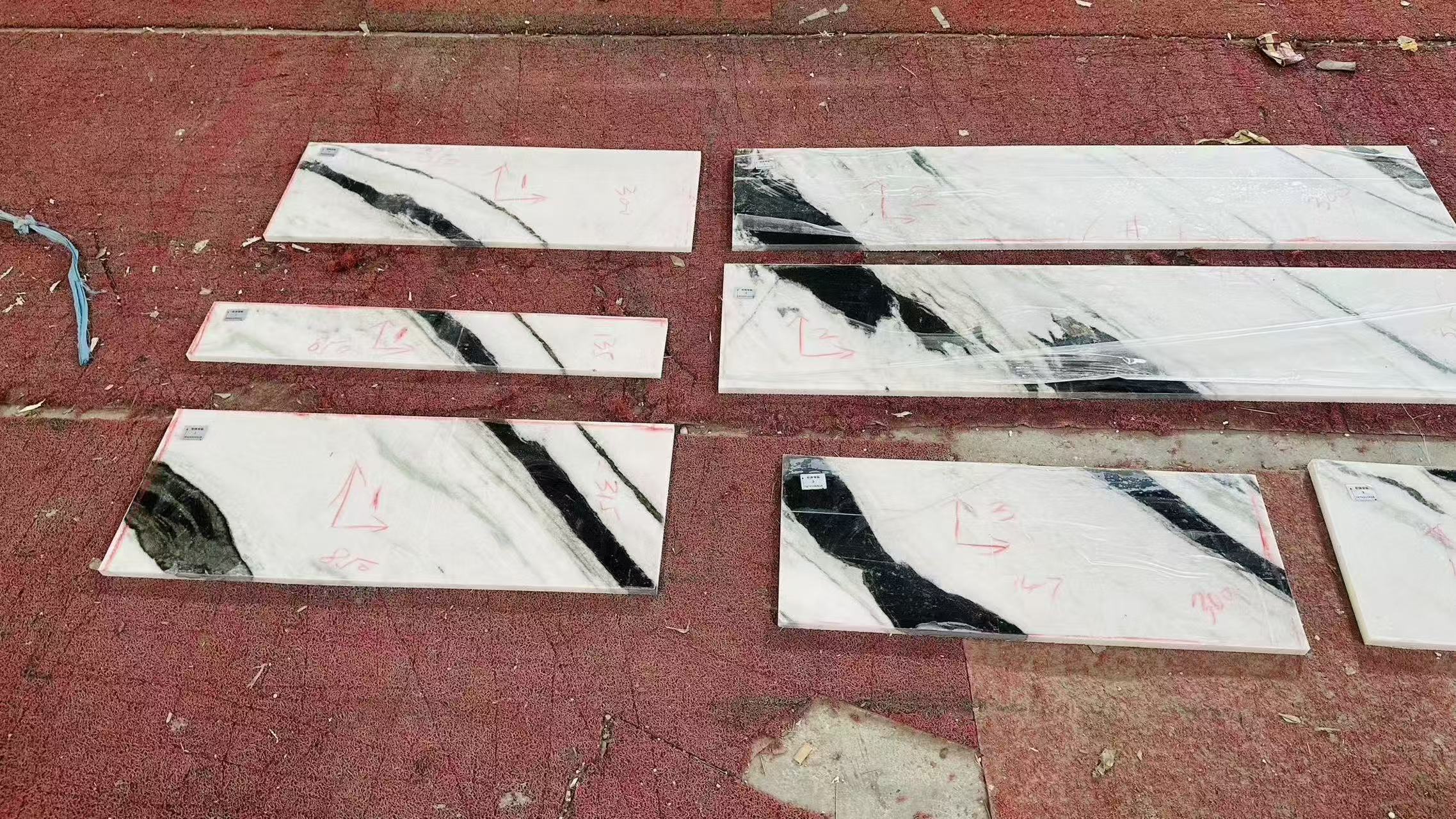 Workshop production reference 13 for stone fabrication and export preparation